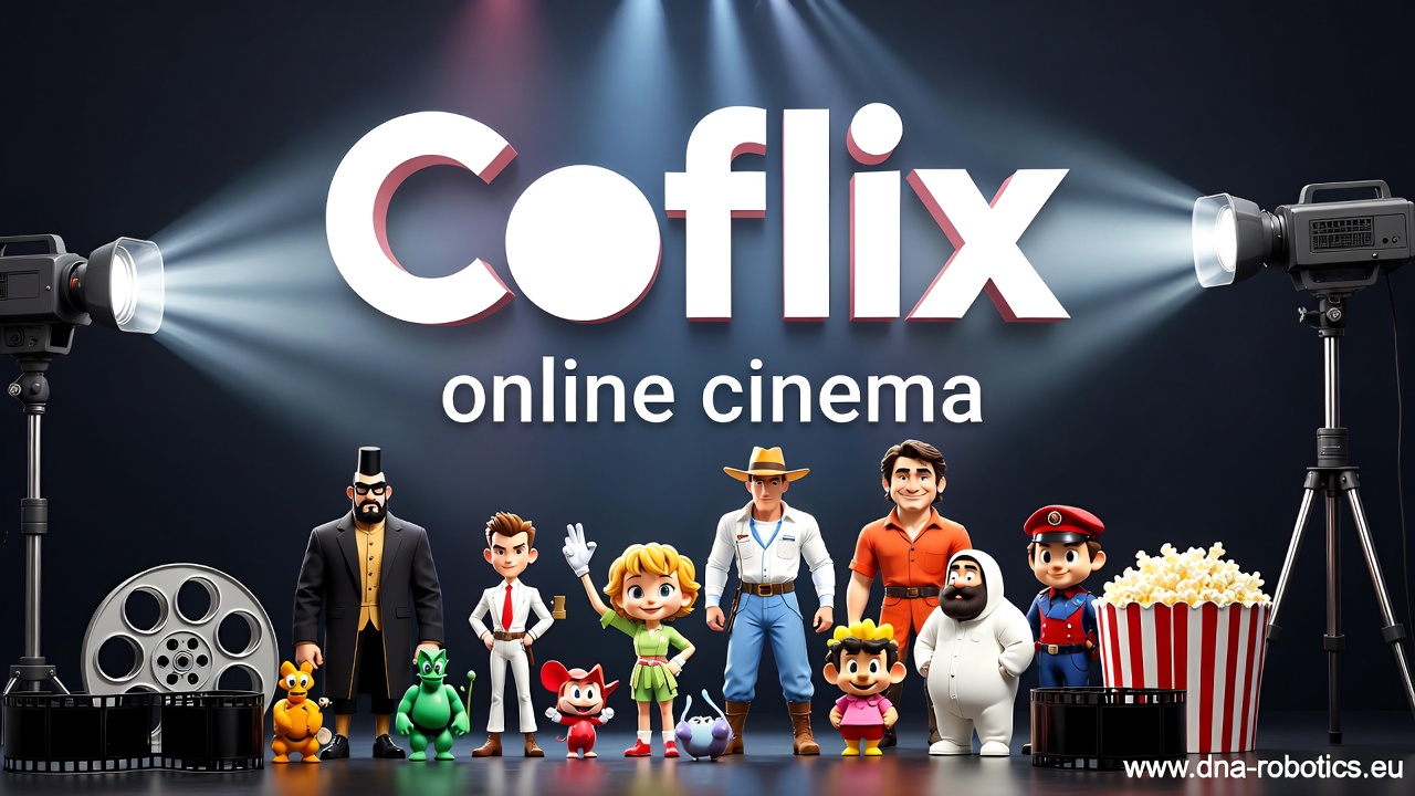 Interface épurée de Coflix pour un streaming sans inscription